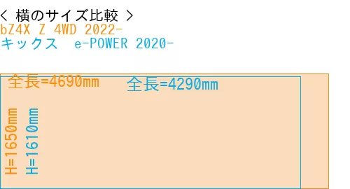 #bZ4X Z 4WD 2022- + キックス  e-POWER 2020-